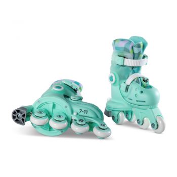 Role ajustabile Yvolution Twista Skates marime 23-28 green