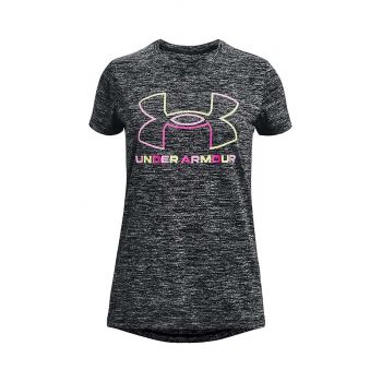 Under Armour tricou copii culoarea gri