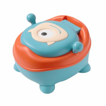 Olita Little Mom cu adaptor moale Cute Monster Blue de firma originala