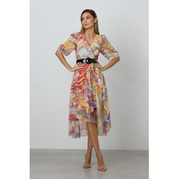 Rochie Linda Galben Multi