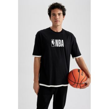 Tricou supradimensionat cu imprimeu