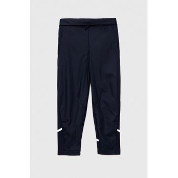 adidas pantaloni de trening pentru copii B D4GMDY culoarea albastru marin, cu imprimeu ieftini