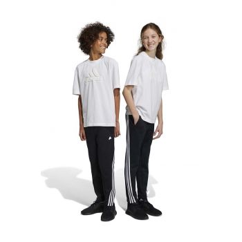 adidas pantaloni de trening pentru copii U FI 3S culoarea negru, cu imprimeu