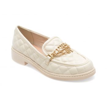 Pantofi ALDO albi, WARIS115, din piele ecologica