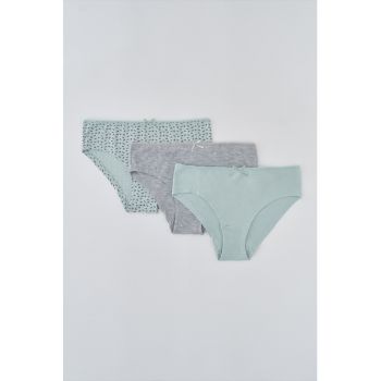 Set de chiloti hipster - 3 perechi
