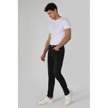 Blugi slim fit cu talie joasa 41 Danny