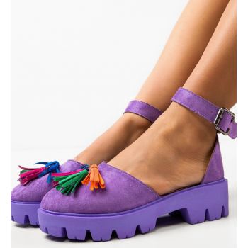 Pantofi Casual Jaila Mov