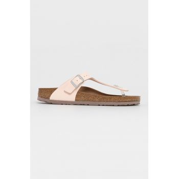 Birkenstock Șlapi femei, culoarea roz, cu toc plat 1019636-Light.Rose