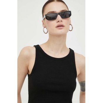 Gestuz top femei, culoarea negru