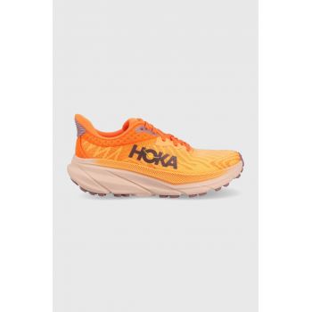 Hoka One One pantofi de alergat Challenger ATR 7 culoarea portocaliu de firma originali