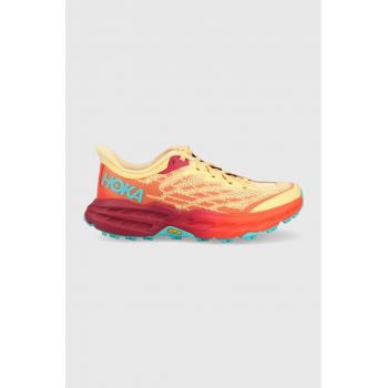 Hoka One One pantofi de alergat SPEEDGOAT 5 culoarea portocaliu de firma originali