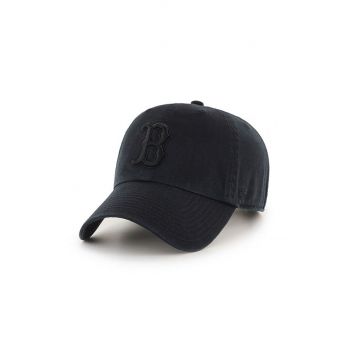 47brand Sapca culoarea negru, cu imprimeu