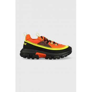 Caterpillar sneakers din piele RAIDER LACE SUPERCHARGED culoarea portocaliu, P111052