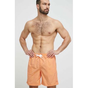 DC pantaloni scurti barbati, culoarea portocaliu la reducere
