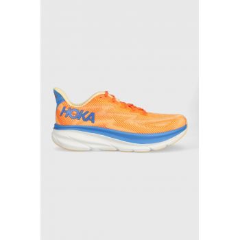 Hoka pantofi de alergat Clifton 9 culoarea portocaliu, 1127895 1127895-EPFR de firma originali