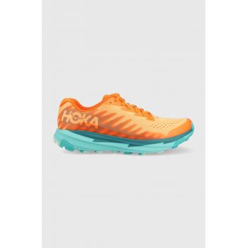 Hoka pantofi de alergat Torrent 3 culoarea portocaliu de firma originali