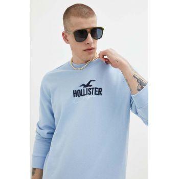 Hollister Co. bluza barbati, cu imprimeu