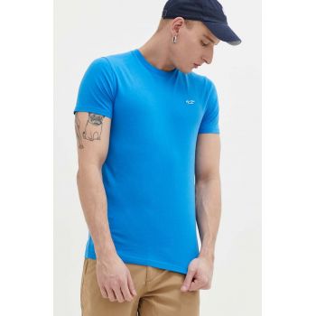 Hollister Co. tricou din bumbac neted