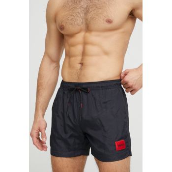 HUGO pantaloni scurti de baie culoarea albastru marin