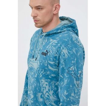 Puma hanorac de bumbac barbati, cu glugă, modelator