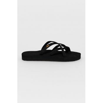 Teva Papuci femei, culoarea negru