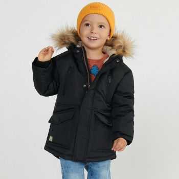 Reserved - Căciulă beanie cu aplicație cusută - Galben