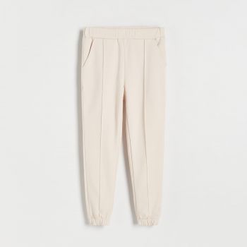 Reserved - Pantaloni de trening tip jogger - Bej