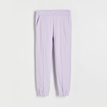 Reserved - Pantaloni de trening tip jogger - Violet