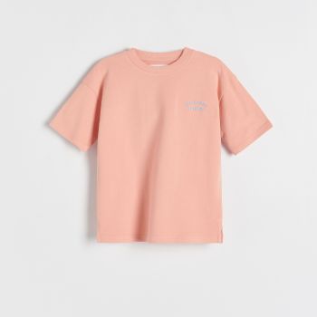 Reserved - Tricou cu broderie - Oranj