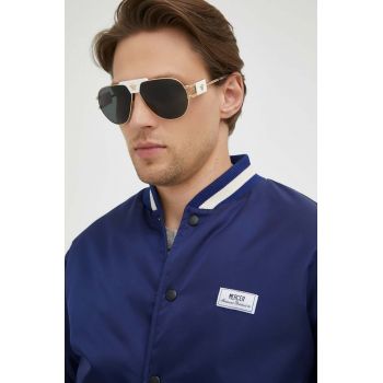 Versace ochelari de soare barbati, culoarea alb de firma originali