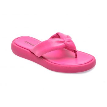 Papuci GRYXX fucsia, 343301, din piele naturala