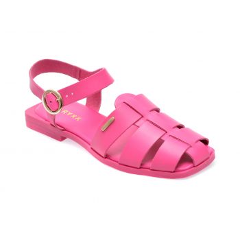 Sandale GRYXX fucsia, 336822, din piele naturala