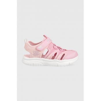 Skechers sandale copii culoarea roz