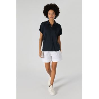 Camasa regular fit din amestec de modal