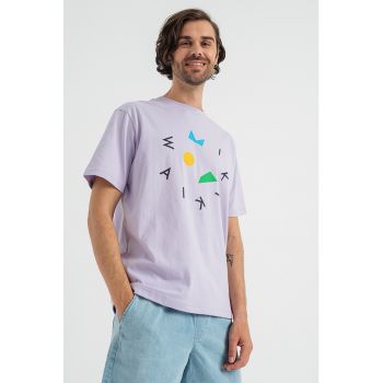 Tricou de bumbac organic cu imprimeu