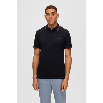 Tricou polo regular fit de bumbac organic ieftin