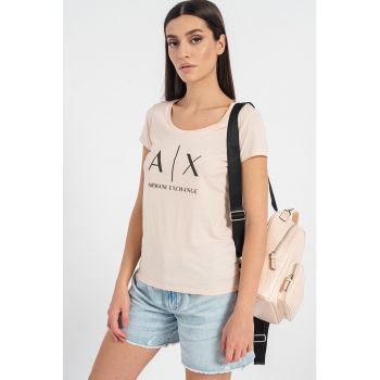 Tricou slim fit de bumbac
