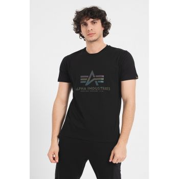 Tricou de bumbac cu imprimeu logo