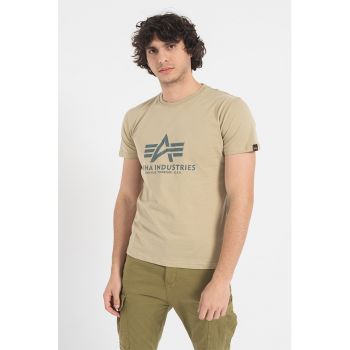 Tricou de bumbac cu imprimeu logo
