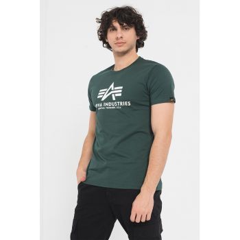 Tricou de bumbac cu imprimeu logo