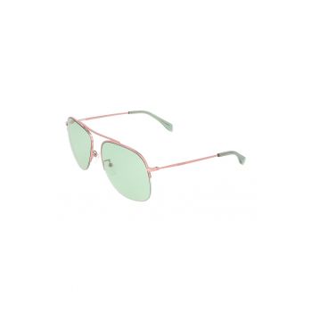 Ochelari de soare aviator unisex cu lentile uni