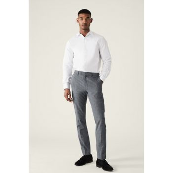 Pantaloni drepti cu buzunare