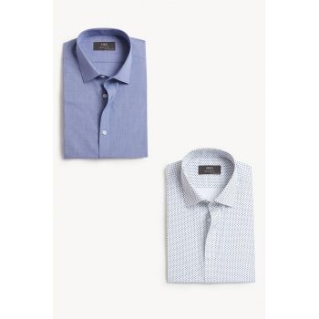 Set de camasi regular fit - 2 piese