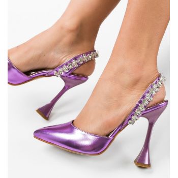 Pantofi dama Metiks Fuchsia 2