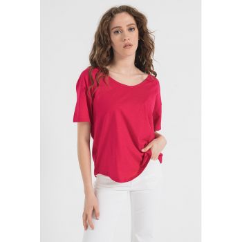 Tricou relaxed fit de bumbac