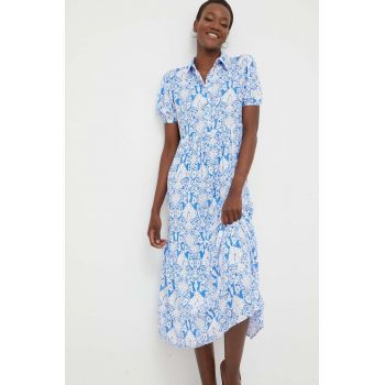 Answear Lab rochie midi, evazati