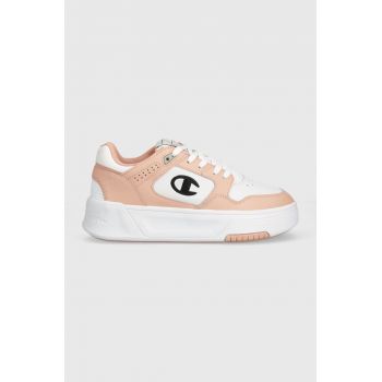 Champion sneakers Z80 Flatform culoarea roz de firma originali