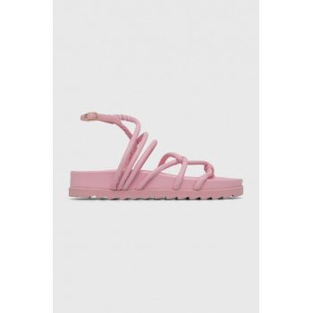 Chiara Ferragni sandale CF3146_012 femei, culoarea roz, CF CABLE SANDAL