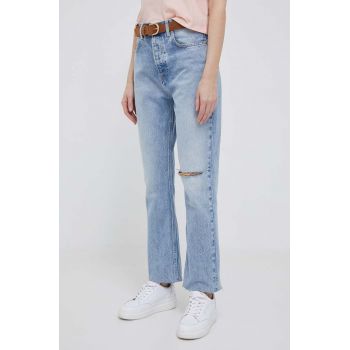 Pepe Jeans jeansi femei high waist