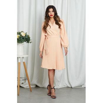 Rochie Silvana Peach